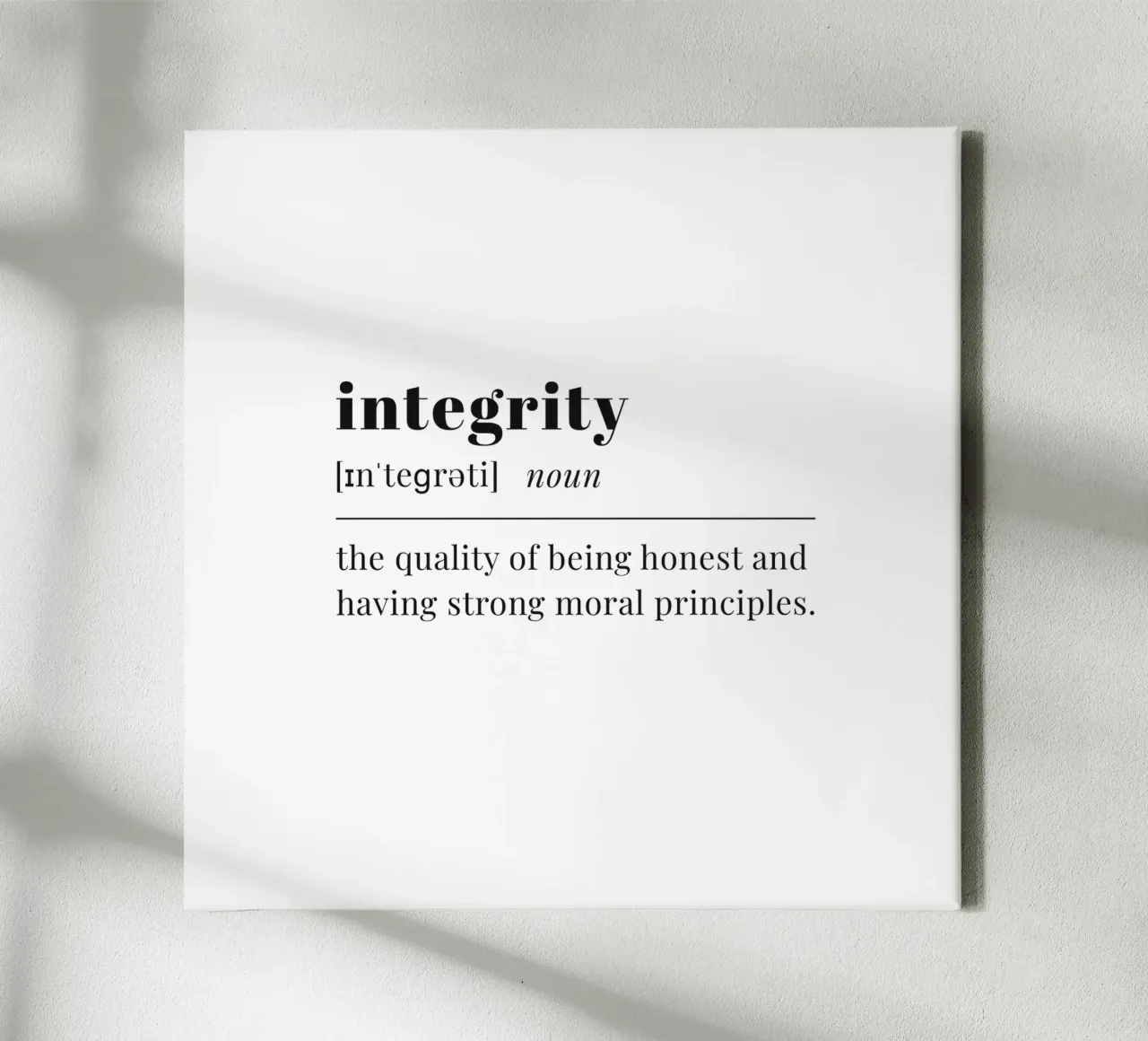 integrity canvas with Floater frame by pilotpegasus