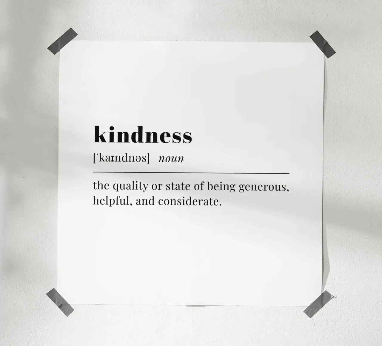 kindness poster da pilotpegasus
