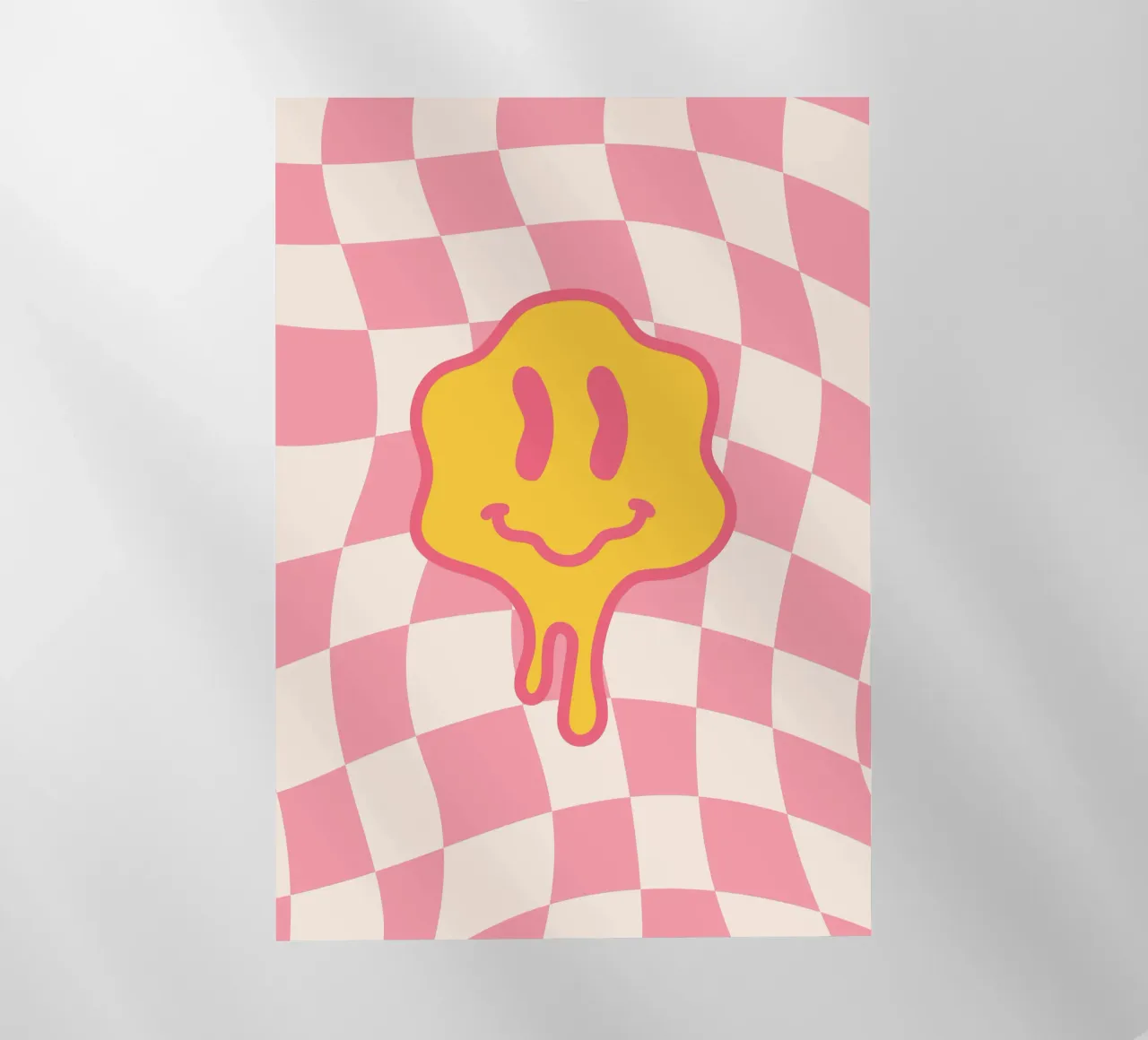 Melting Smile Print - Mural psicodélico lámina retroiluminada de Studio Mooodz
