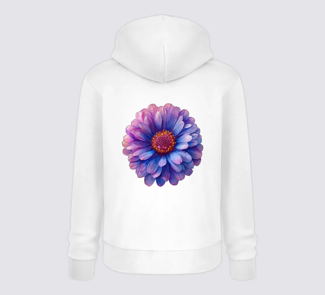 Fiore di aster 2 felpa con cappuccio da Bold Blooms