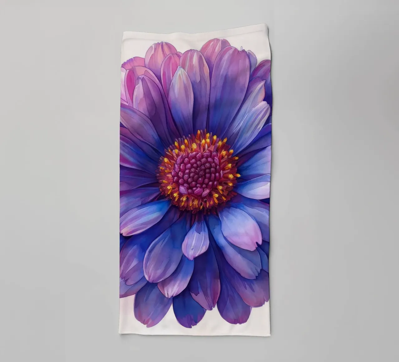 Aster Flower 2 towel by Bold Blooms