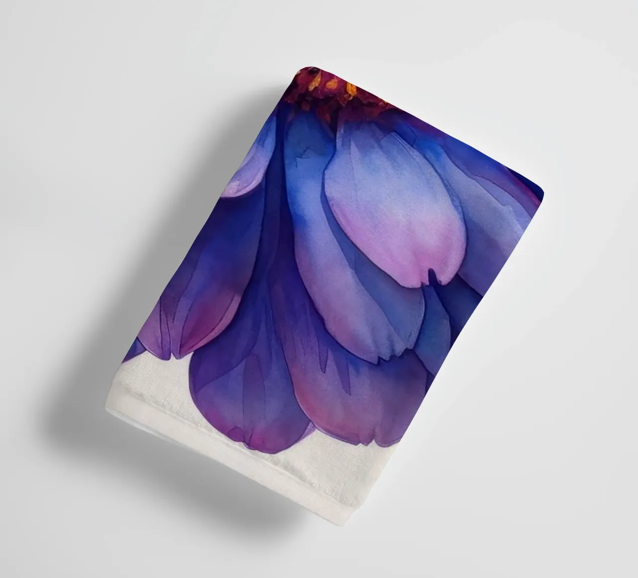 Aster Flower 2 towel by Bold Blooms