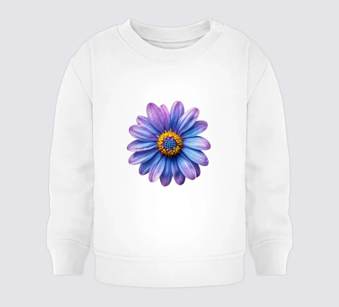 Fiore di aster 3 felpa neonato da Bold Blooms