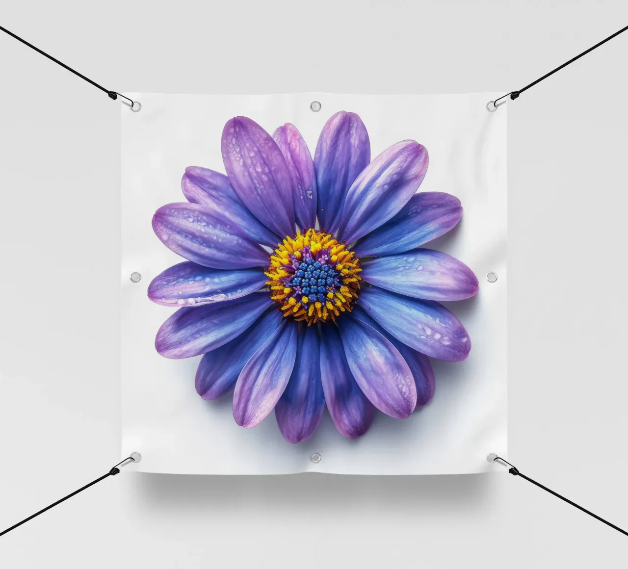 Fiore di aster 3 telo in pvc da Bold Blooms
