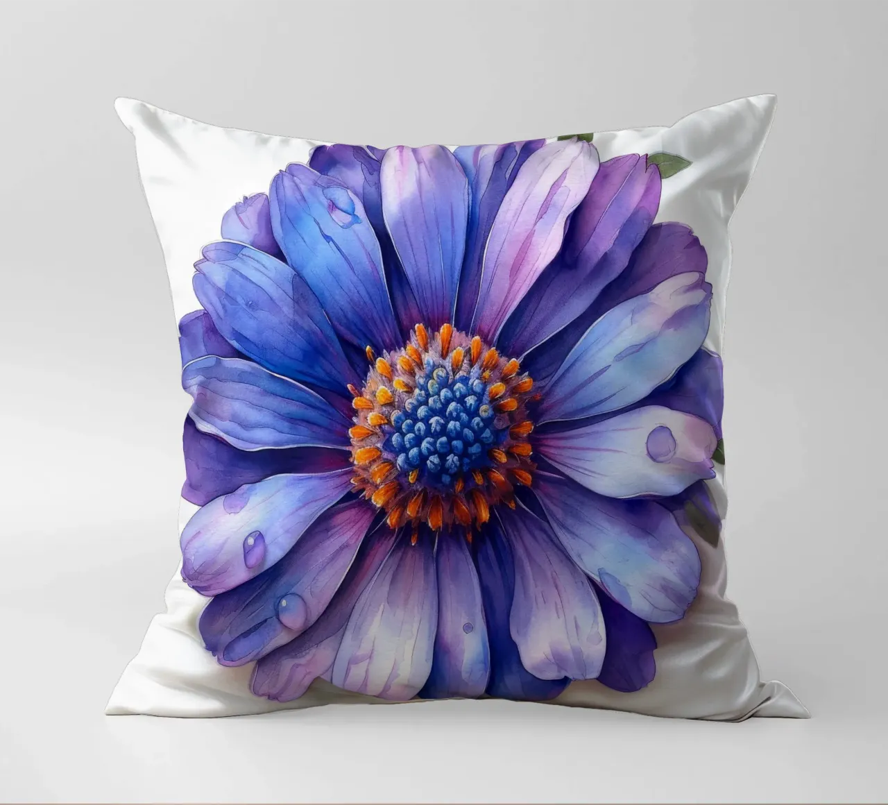 Fiore di aster 1 cuscino da Bold Blooms