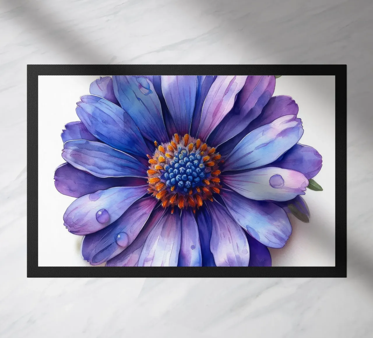 Fiore di aster 1 zerbino da Bold Blooms