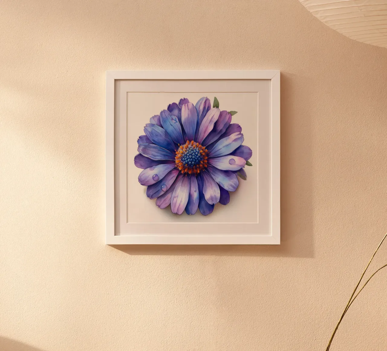 Fiore di aster 1 poster da Bold Blooms