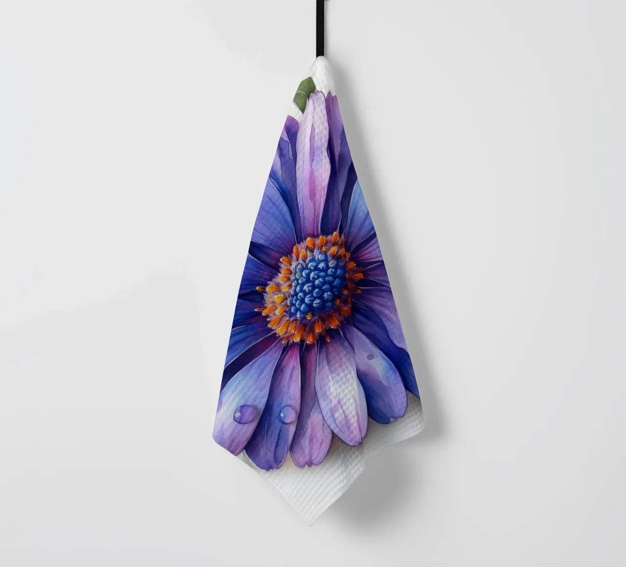 Fiore di aster 1 canovaccio da cucina da Bold Blooms