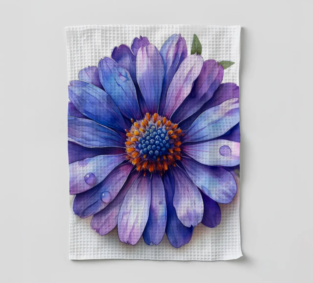 Fiore di aster 1 canovaccio da cucina da Bold Blooms
