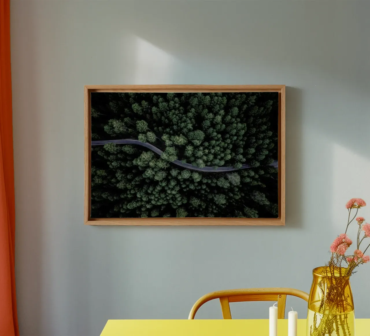 From Above - Antonio Carrillo Lopez tela con Cornice a cassetta da Pictufy