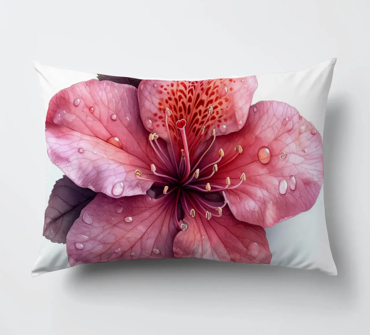 Fiore di azalea 2 cuscino da Bold Blooms