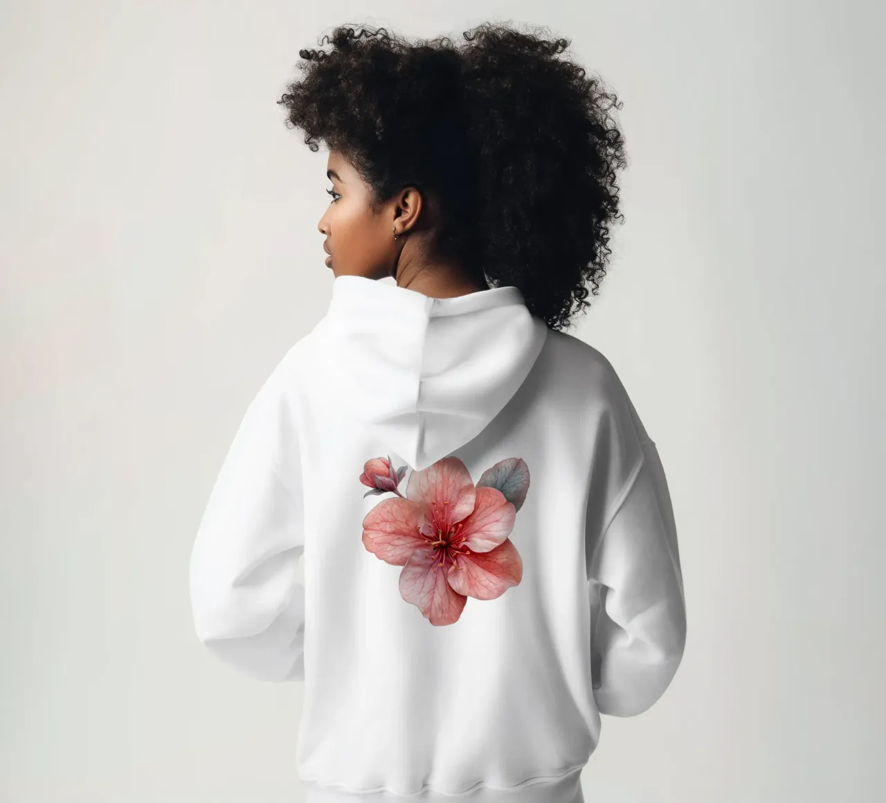 Fiore di azalea 3 felpa con cappuccio da Bold Blooms