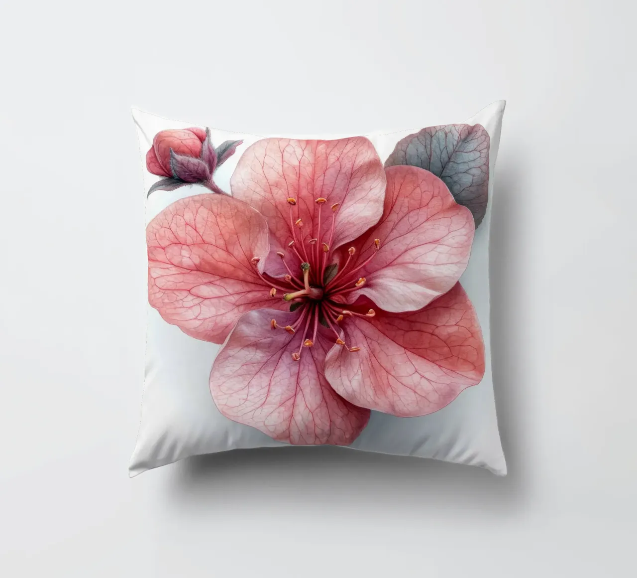 Fiore di azalea 3 cuscino da Bold Blooms