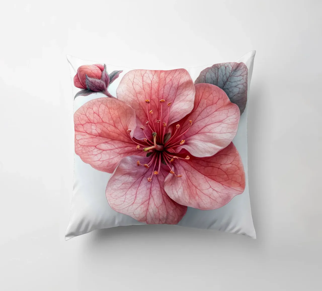 Fiore di azalea 3 cuscino da Bold Blooms