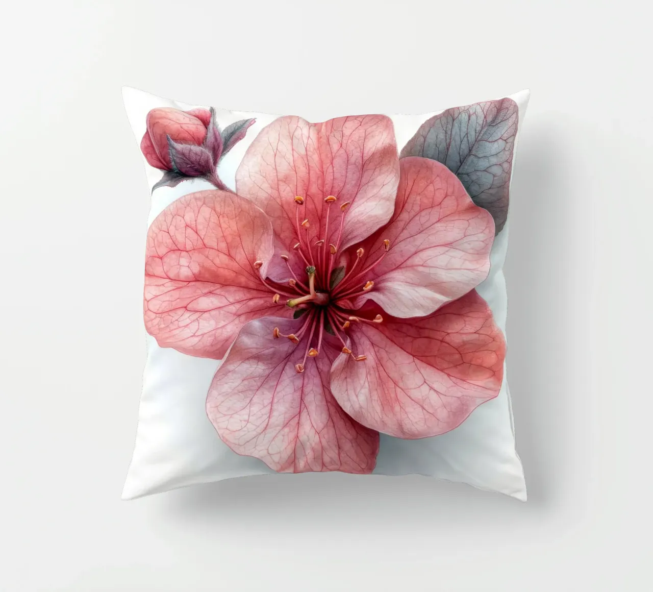 Fiore di azalea 3 cuscino da Bold Blooms