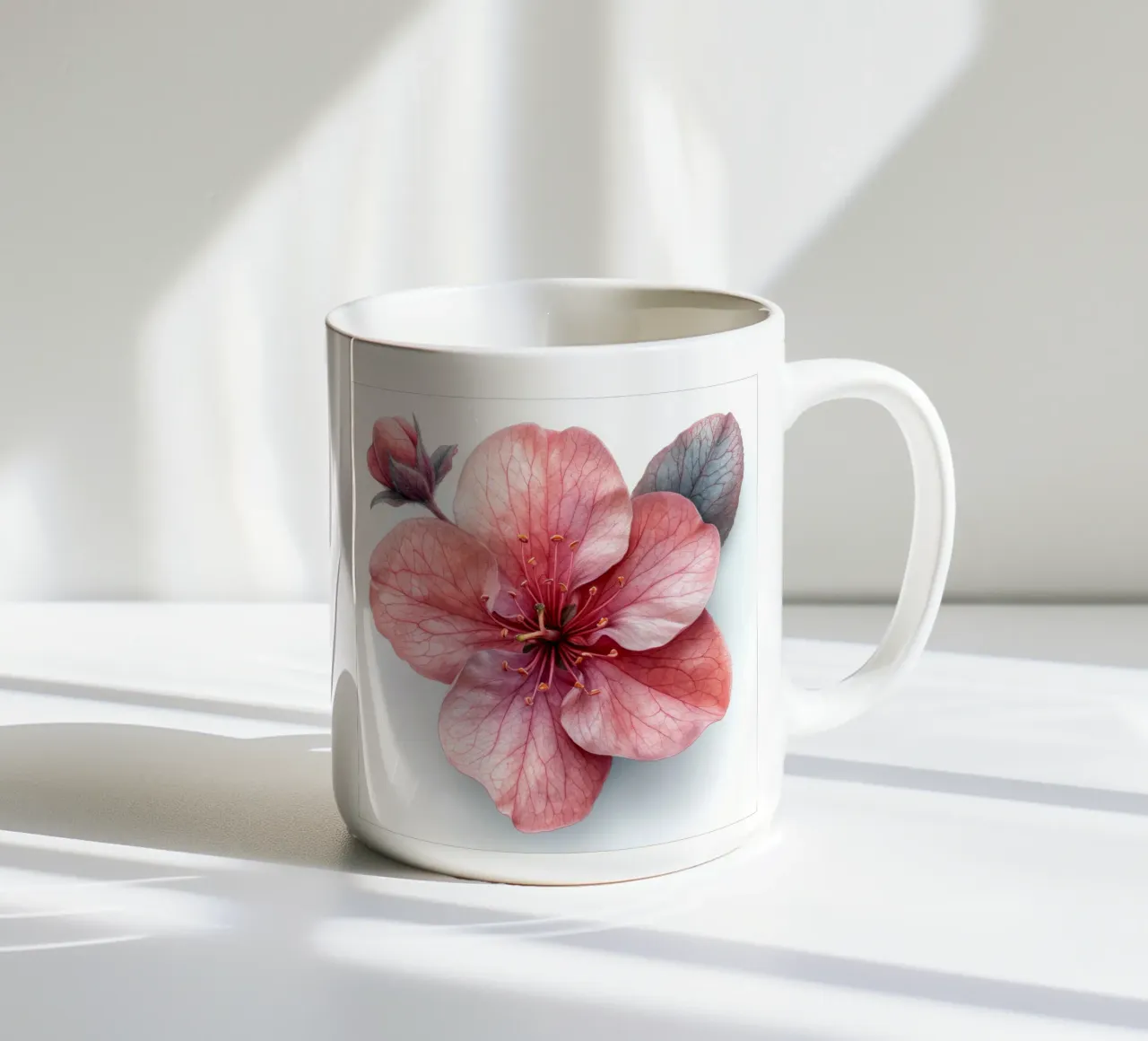 Fiore di azalea 3 tazza in ceramica da Bold Blooms