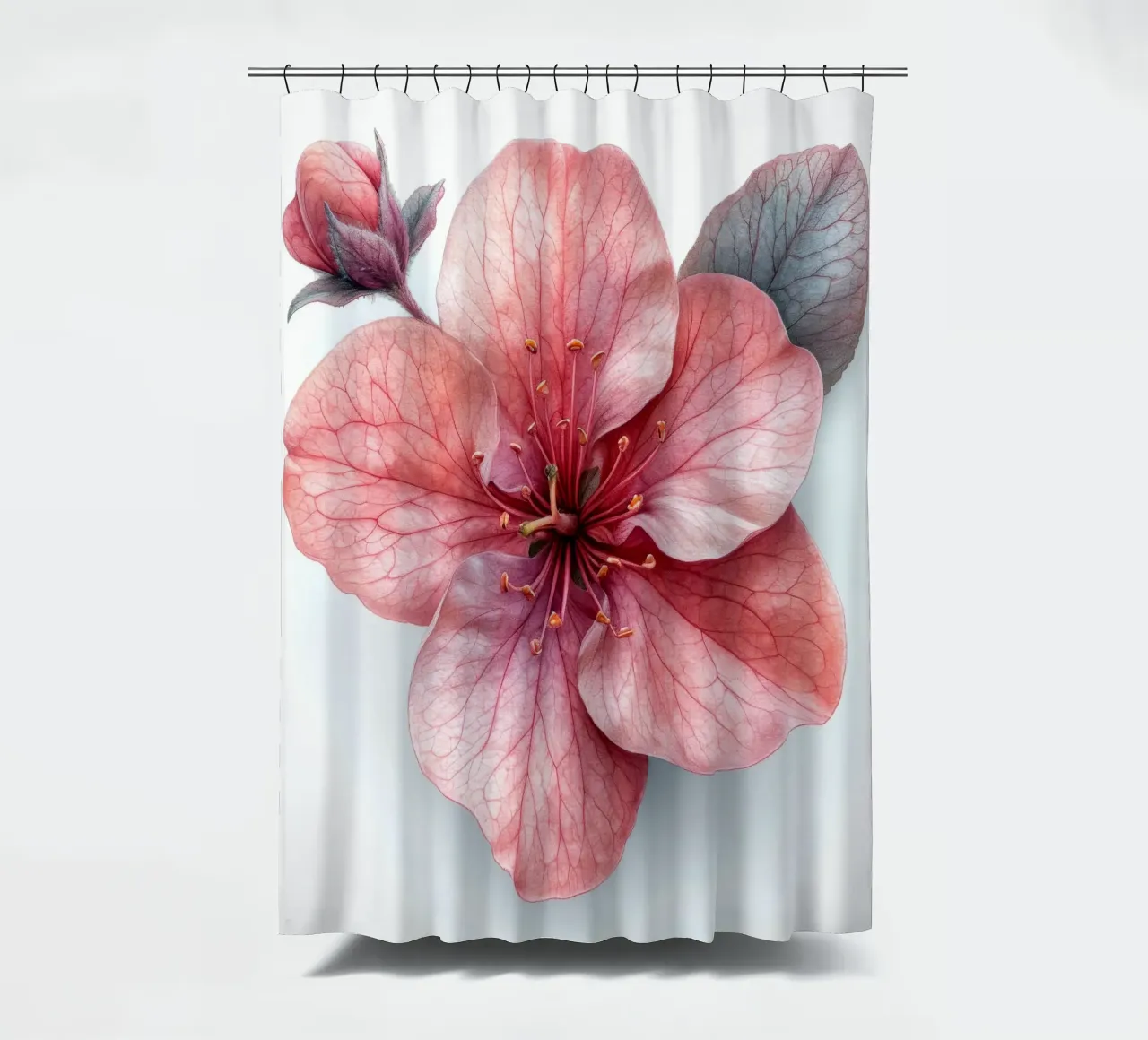 Fiore di azalea 3 tenda da doccia da Bold Blooms