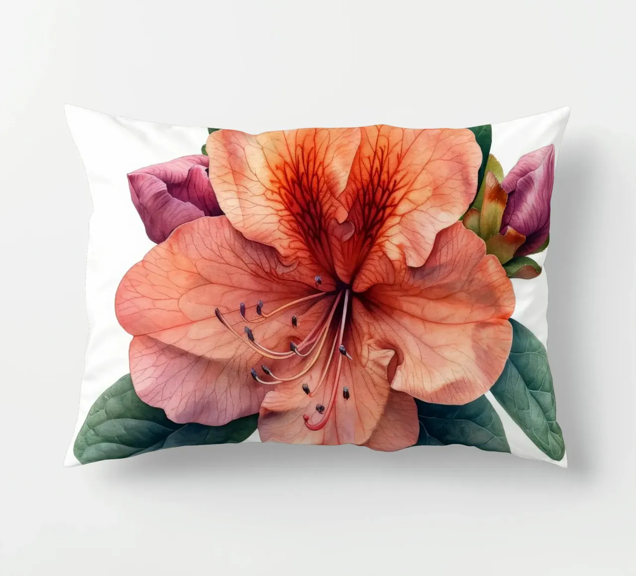 Fiore di azalea 4 cuscino da Bold Blooms