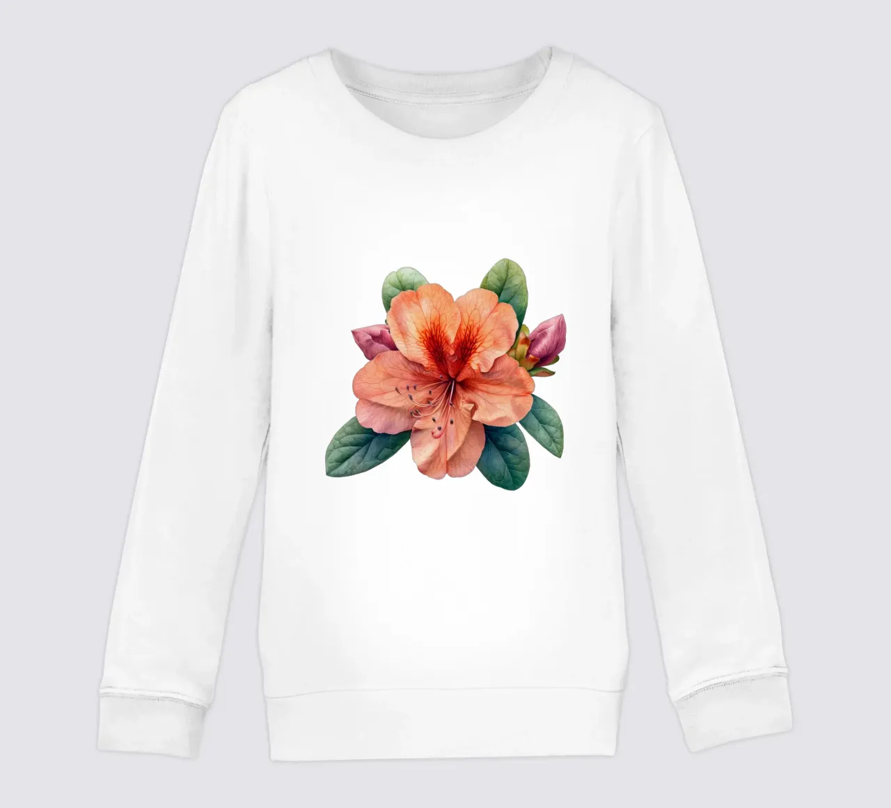 Fiore di azalea 4 felpa bambino da Bold Blooms