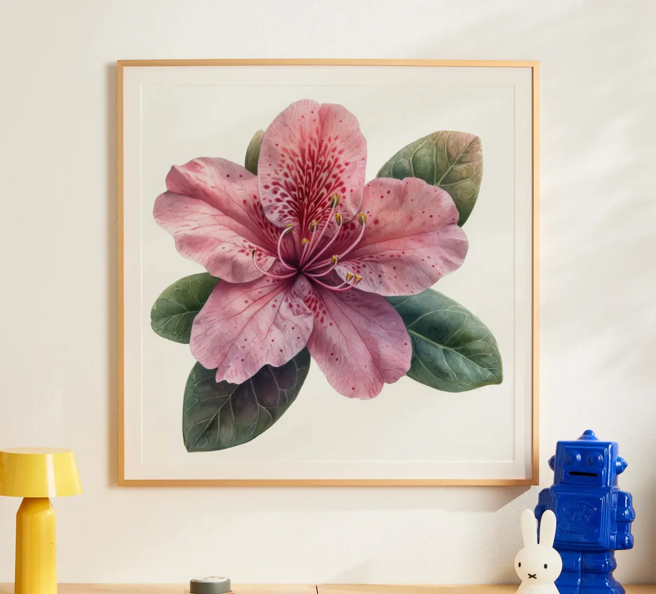 Fiore di azalea 1 carta hahnemühle da Bold Blooms