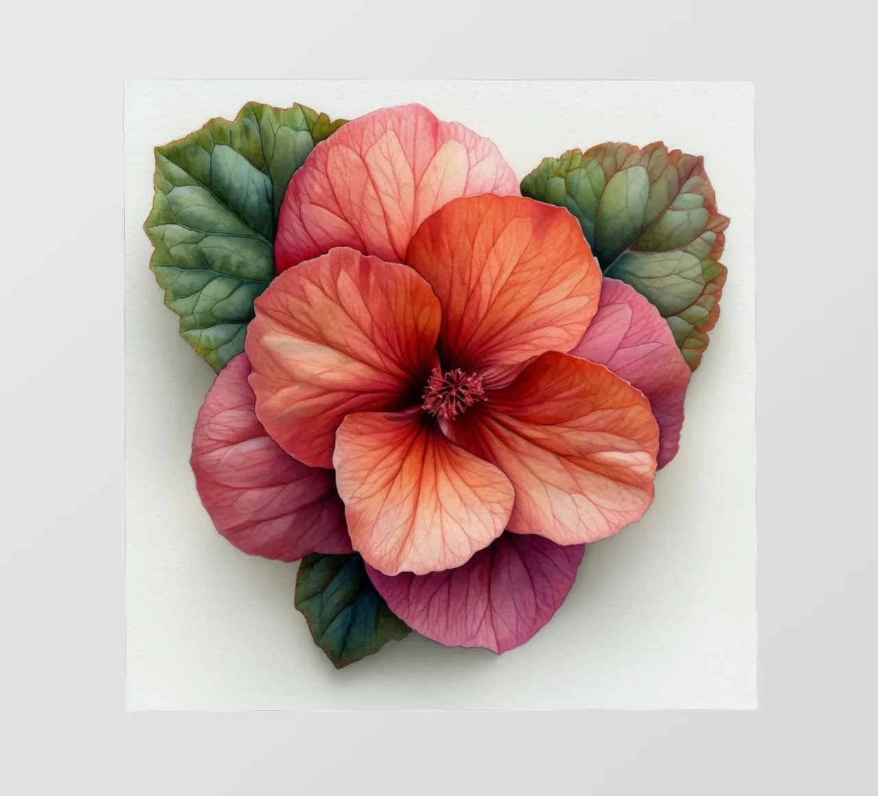 Fiore di begonia 2 pellicola backlit da Bold Blooms