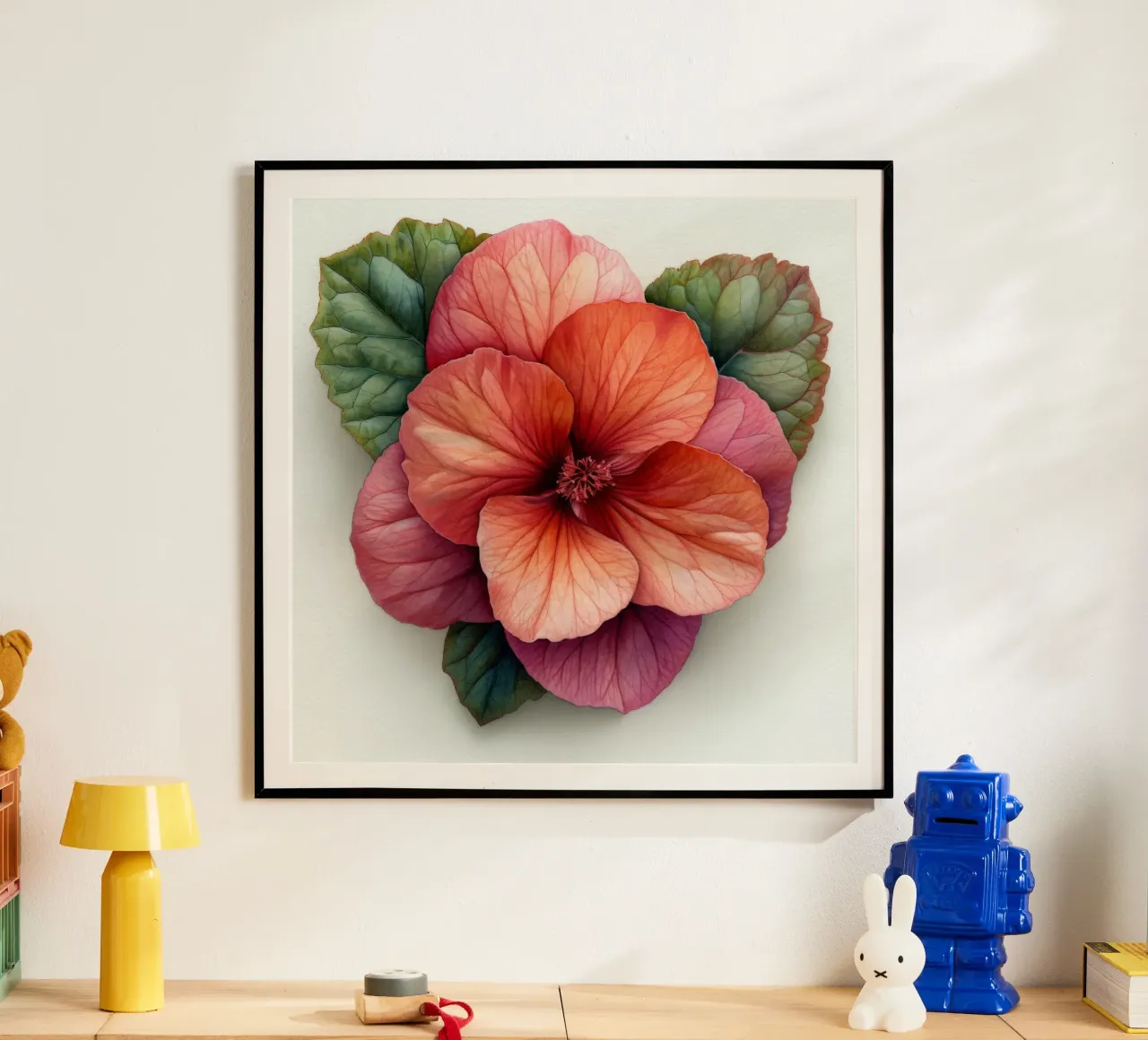 Fiore di begonia 2 poster da Bold Blooms