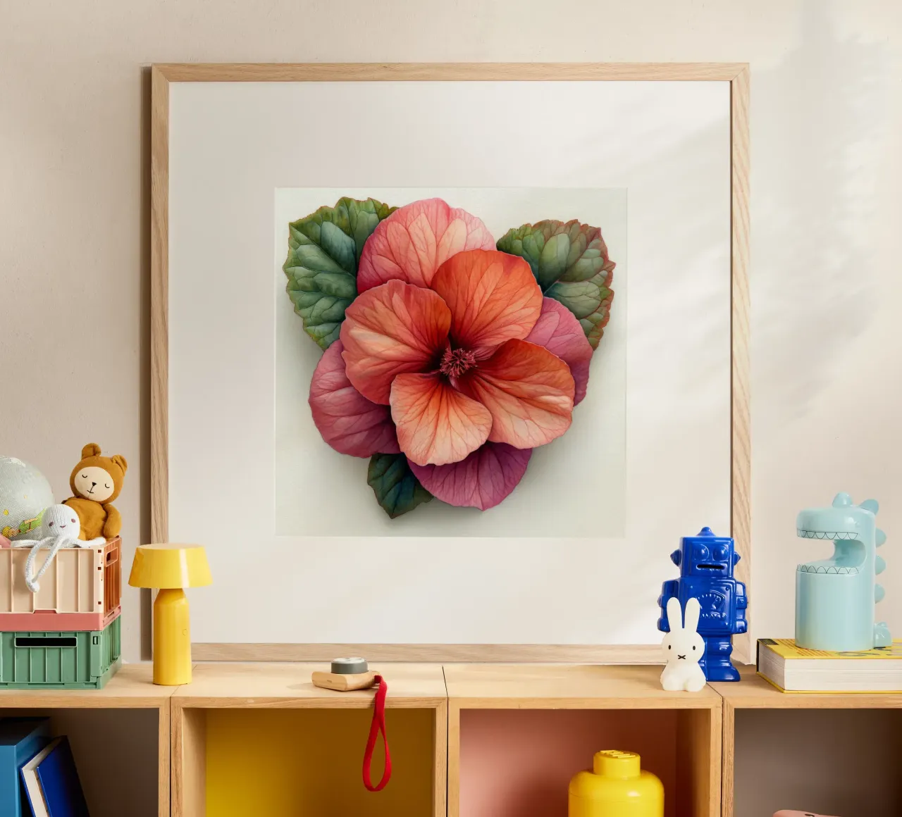 Fiore di begonia 2 poster da Bold Blooms