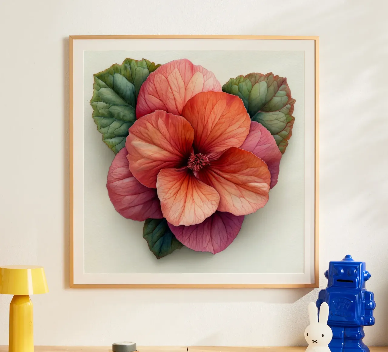Fiore di begonia 2 poster da Bold Blooms