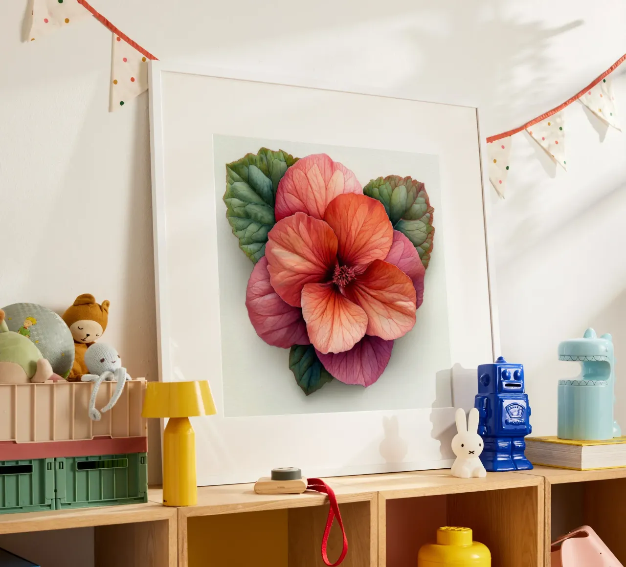 Fiore di begonia 2 poster da Bold Blooms