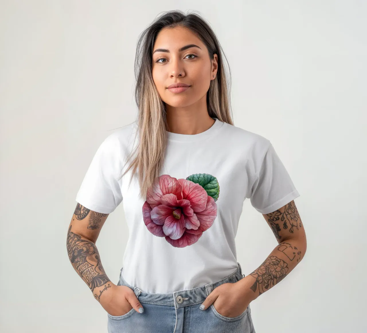 Fiore di begonia 3 t-shirt da Bold Blooms