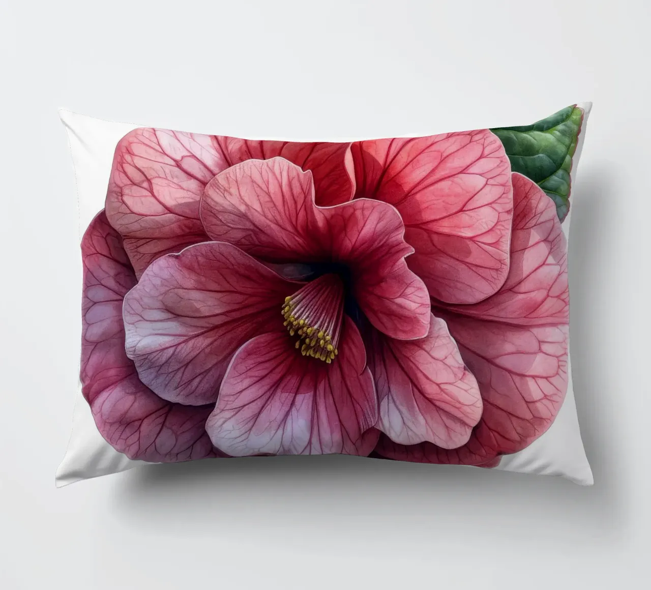 Fiore di begonia 3 cuscino da Bold Blooms
