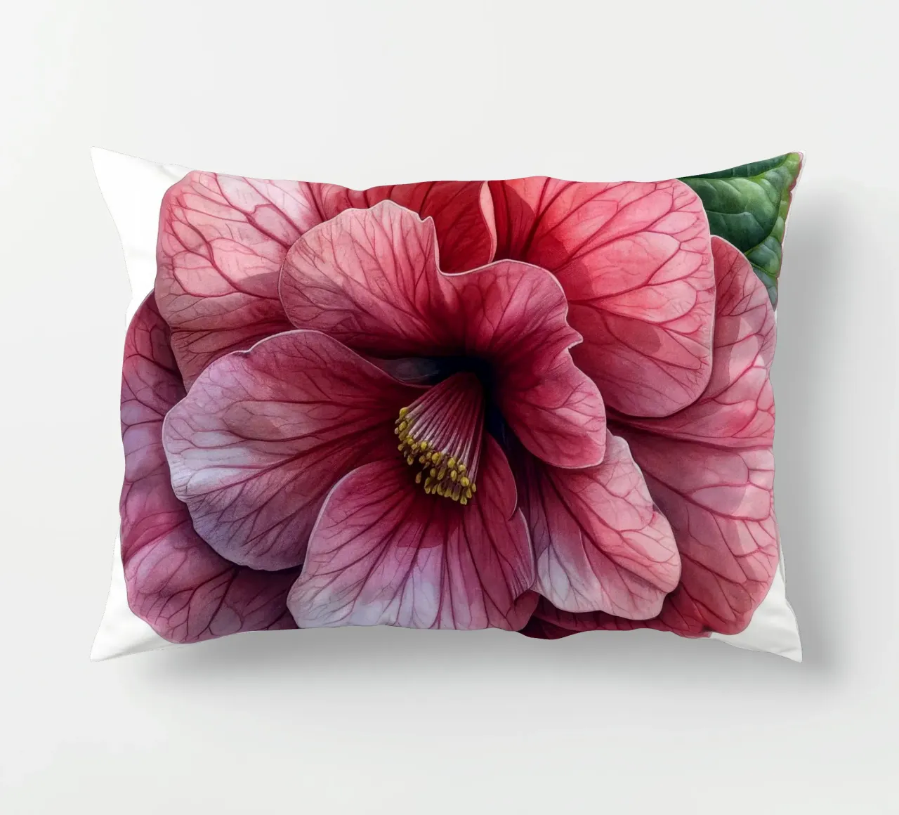 Fiore di begonia 3 cuscino da Bold Blooms