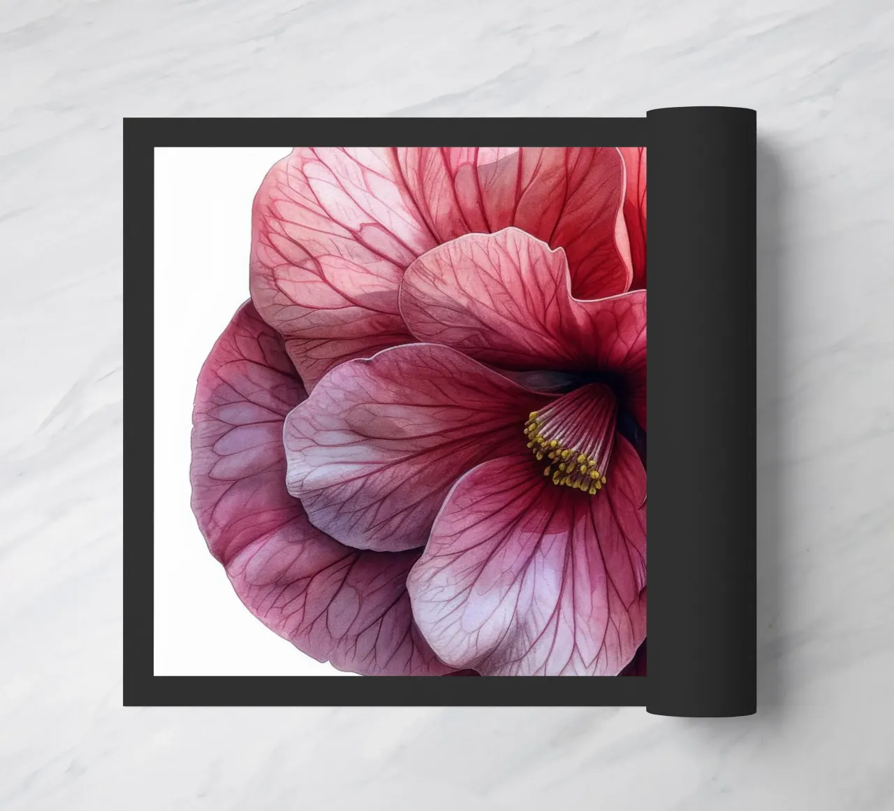 Fiore di begonia 3 zerbino da Bold Blooms