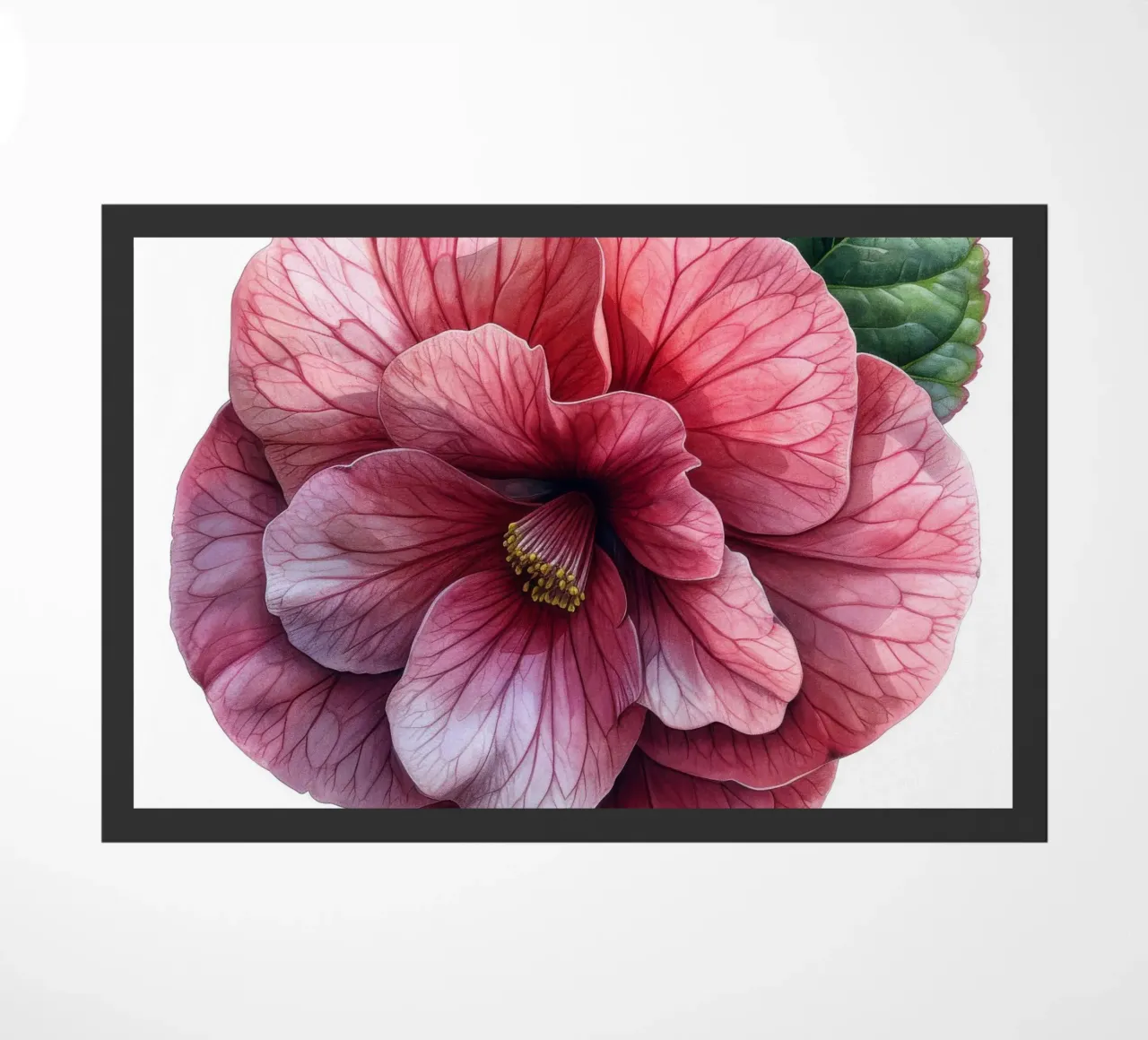 Fiore di begonia 3 zerbino da Bold Blooms