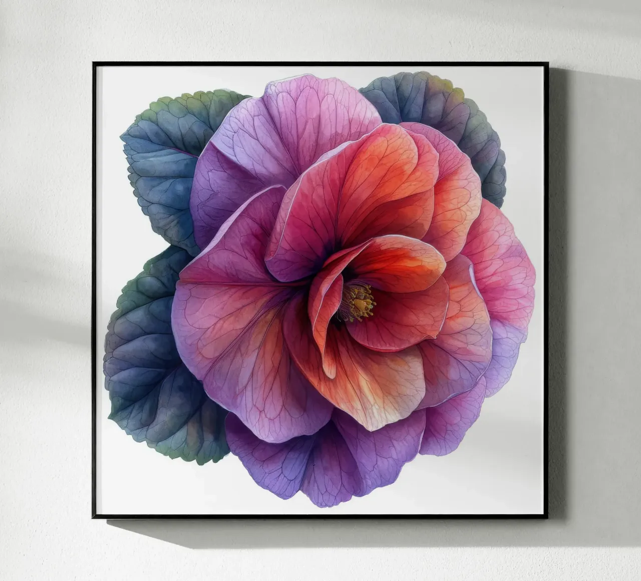 Fiore di begonia 4 plexiglass da Bold Blooms