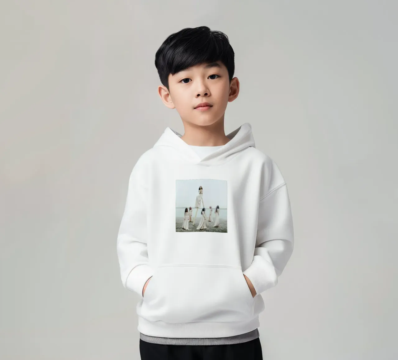 Life Circle kids hoodie by Jovana Rikalo