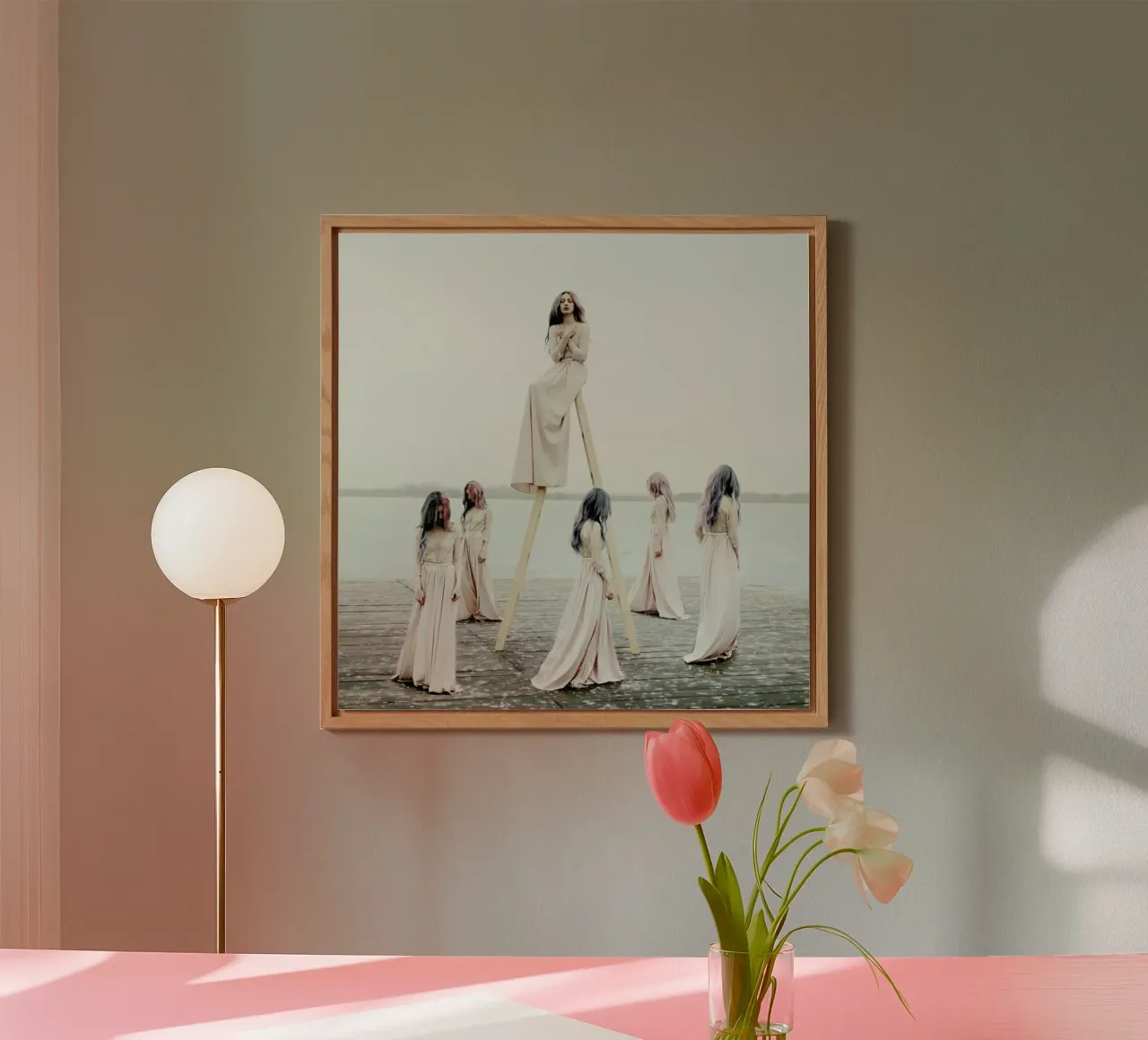 Life Circle alluminio dibond da Jovana Rikalo