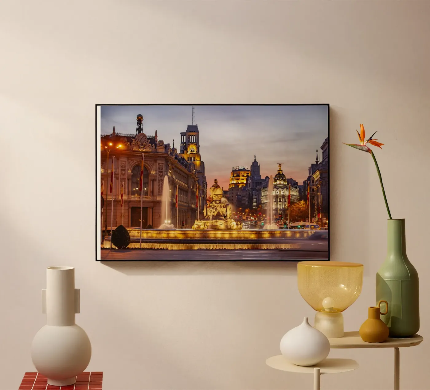 Madrid, Spanien acryl van Reisefotografie - Bilder aus aller Welt