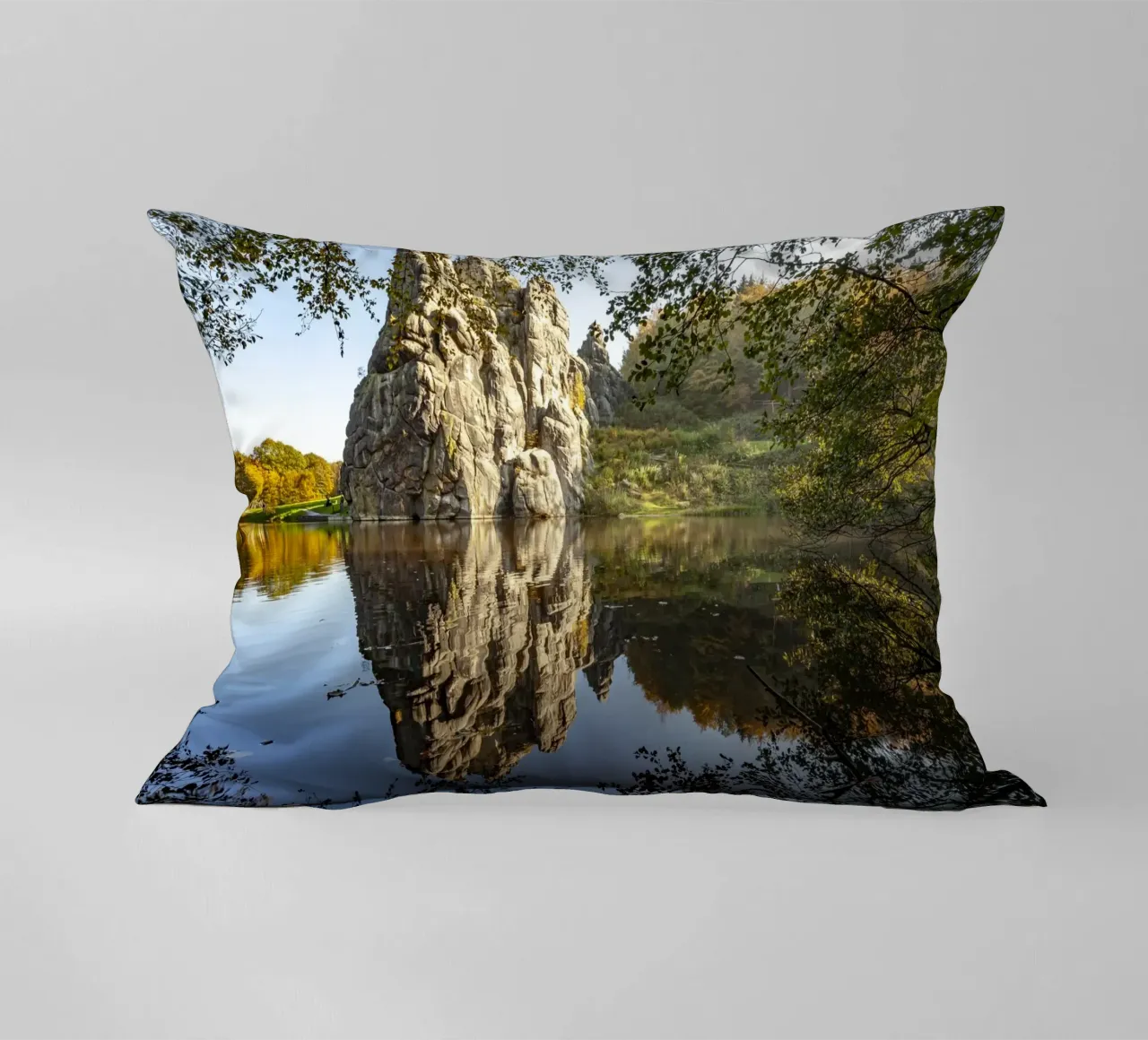 Externsteine cuscino da Reisefotografie - Bilder aus aller Welt