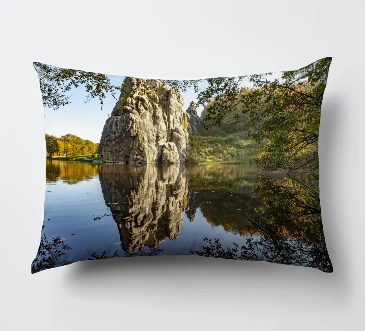 Externsteine cuscino da Reisefotografie - Bilder aus aller Welt