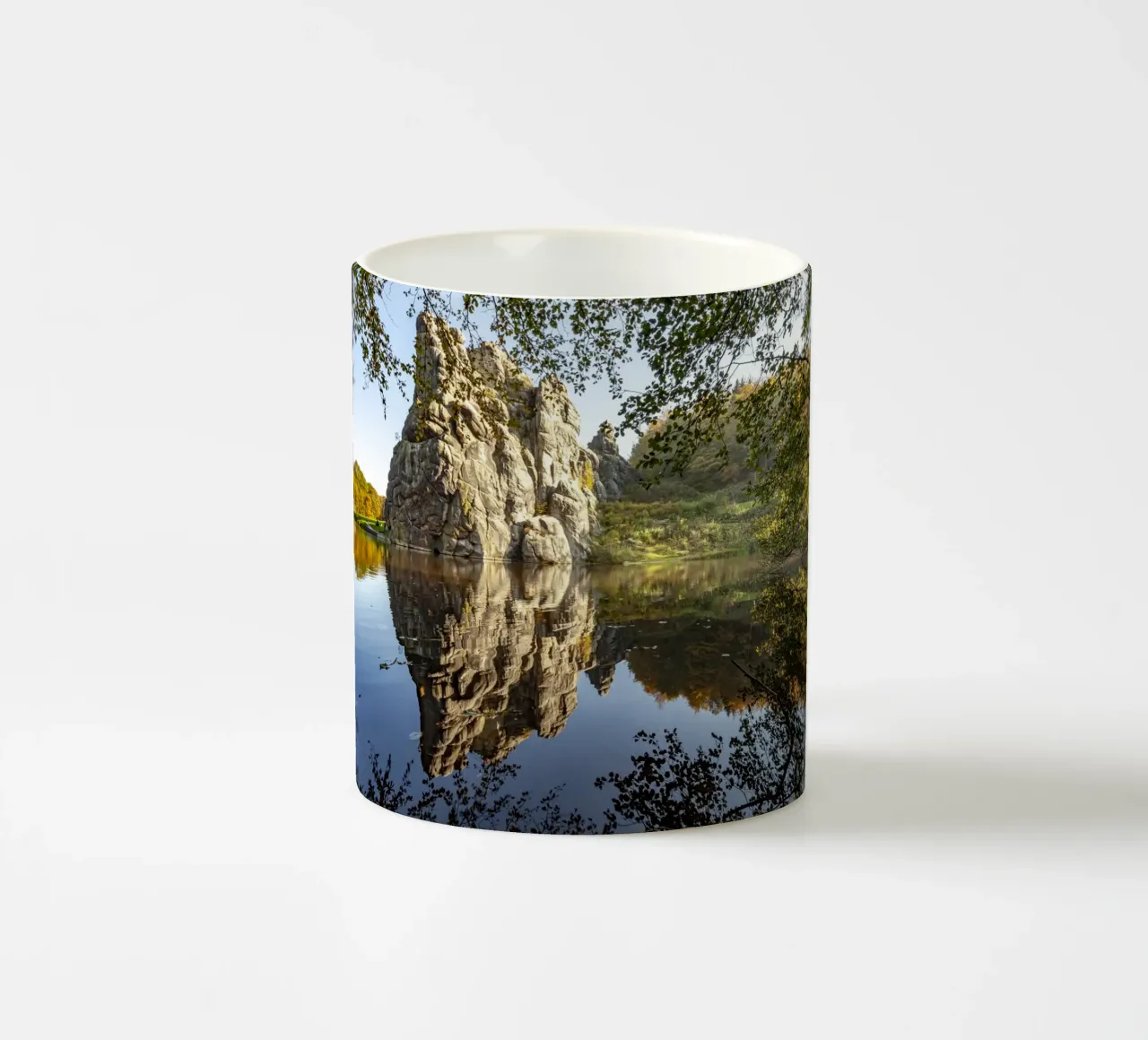 Externsteine tazza in ceramica da Reisefotografie - Bilder aus aller Welt