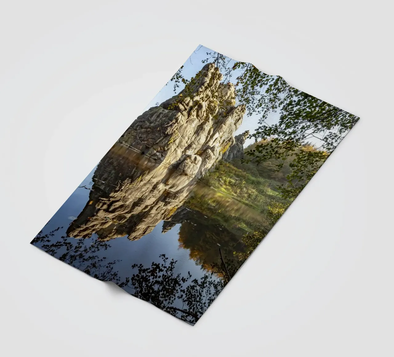 Externsteine coperta in pile da Reisefotografie - Bilder aus aller Welt