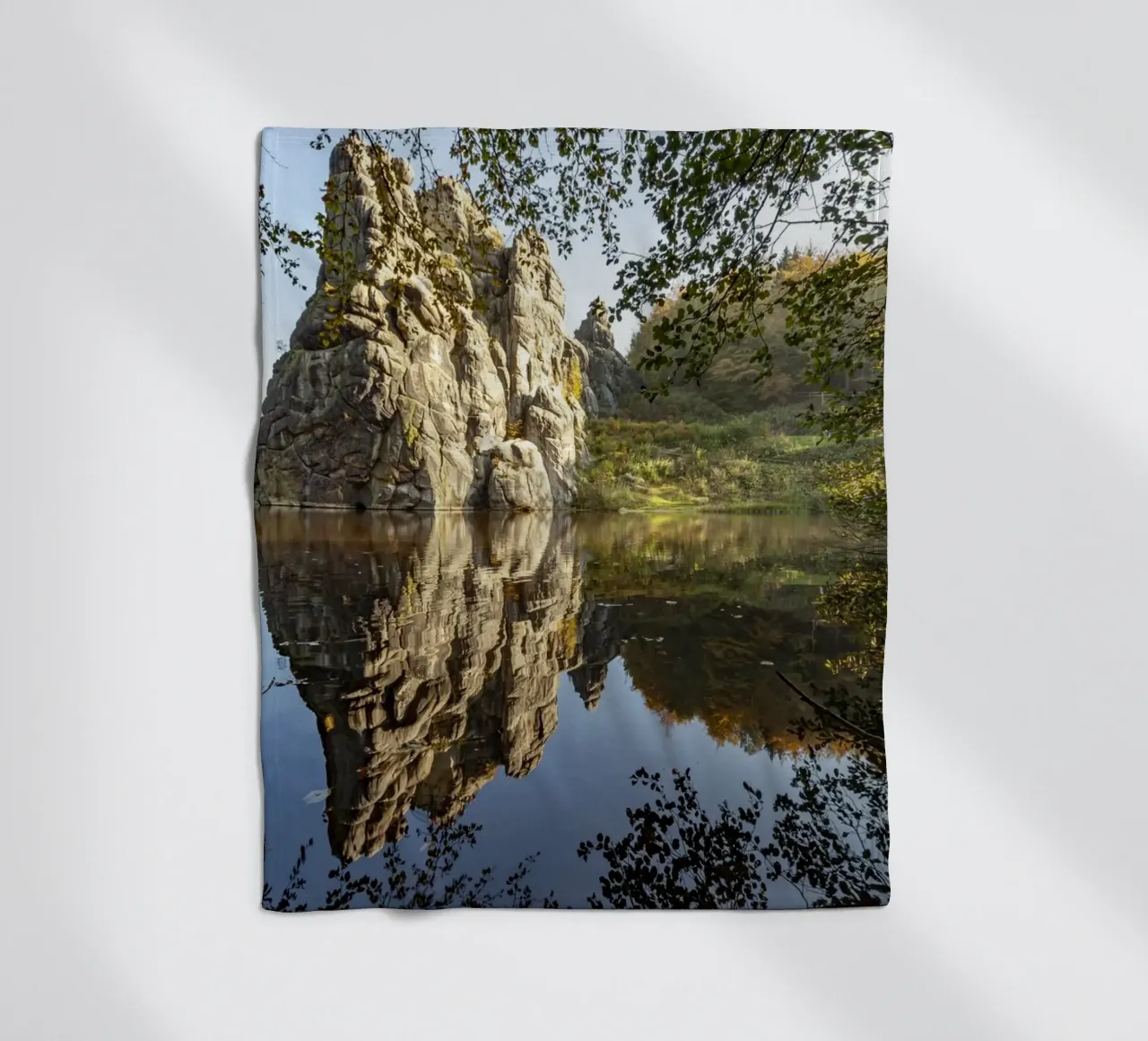 Externsteine coperta in pile da Reisefotografie - Bilder aus aller Welt