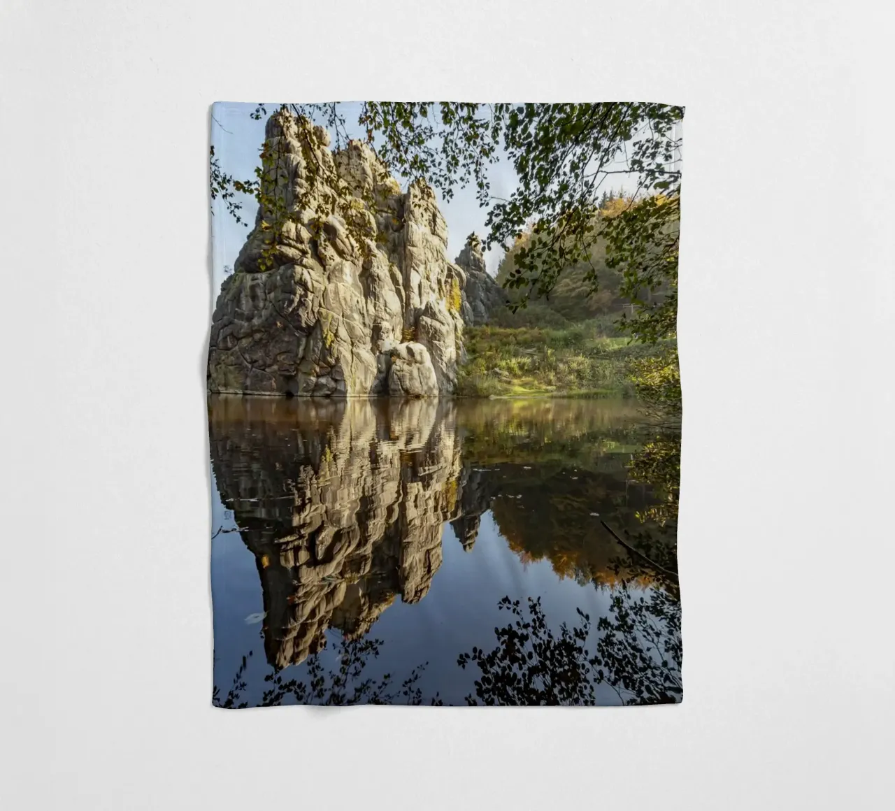 Externsteine coperta in pile da Reisefotografie - Bilder aus aller Welt