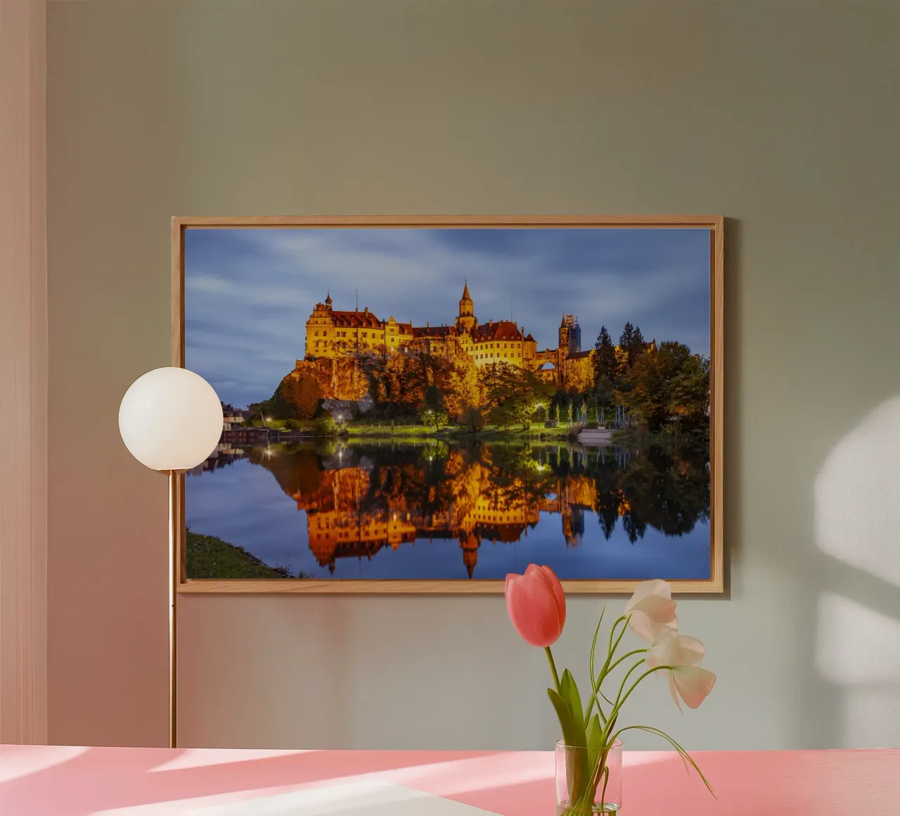 Schloss Sigmaringen alu-dibond by Reisefotografie - Bilder aus aller Welt