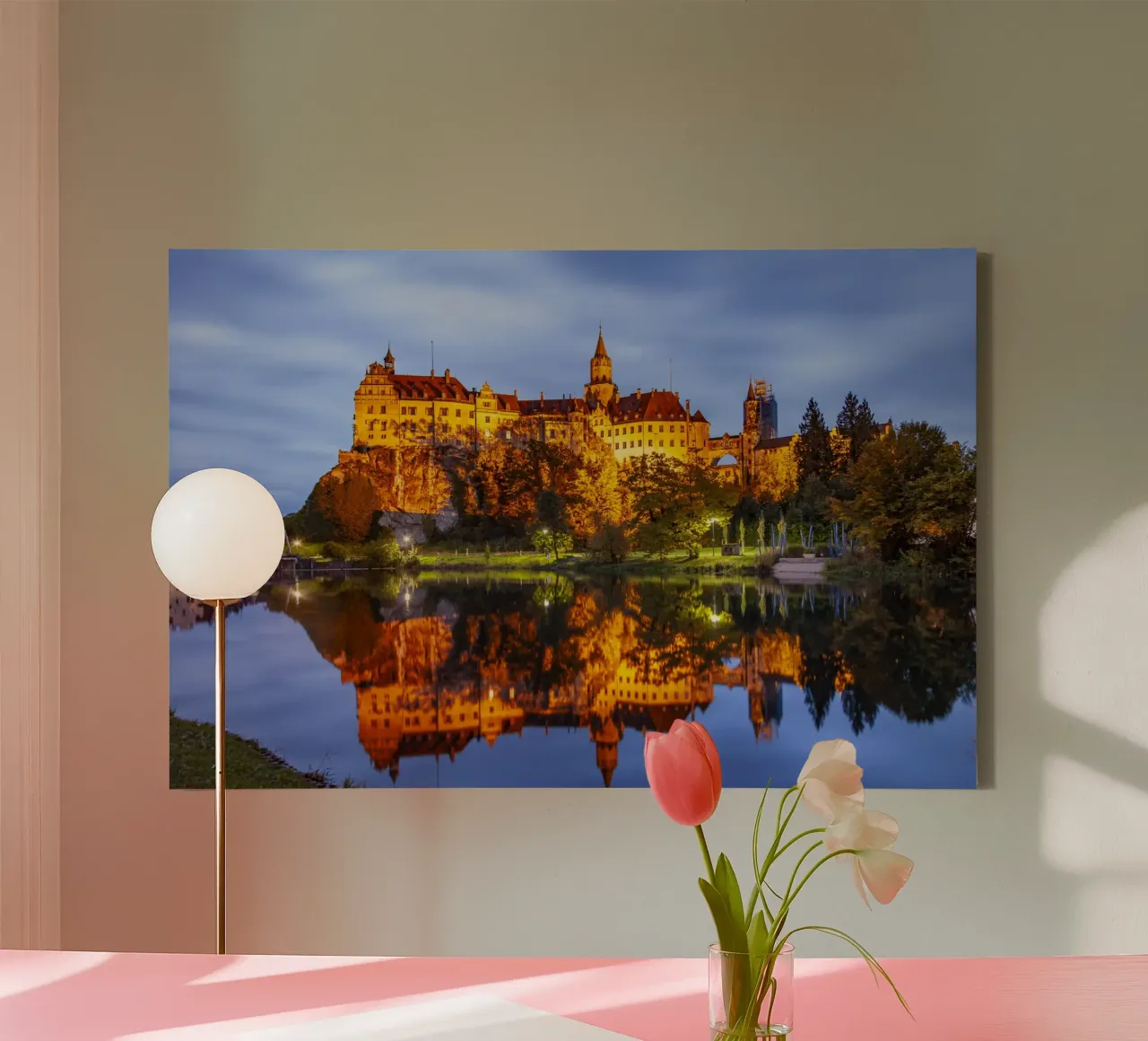 Schloss Sigmaringen tela con Cornice a cassetta da Reisefotografie - Bilder aus aller Welt