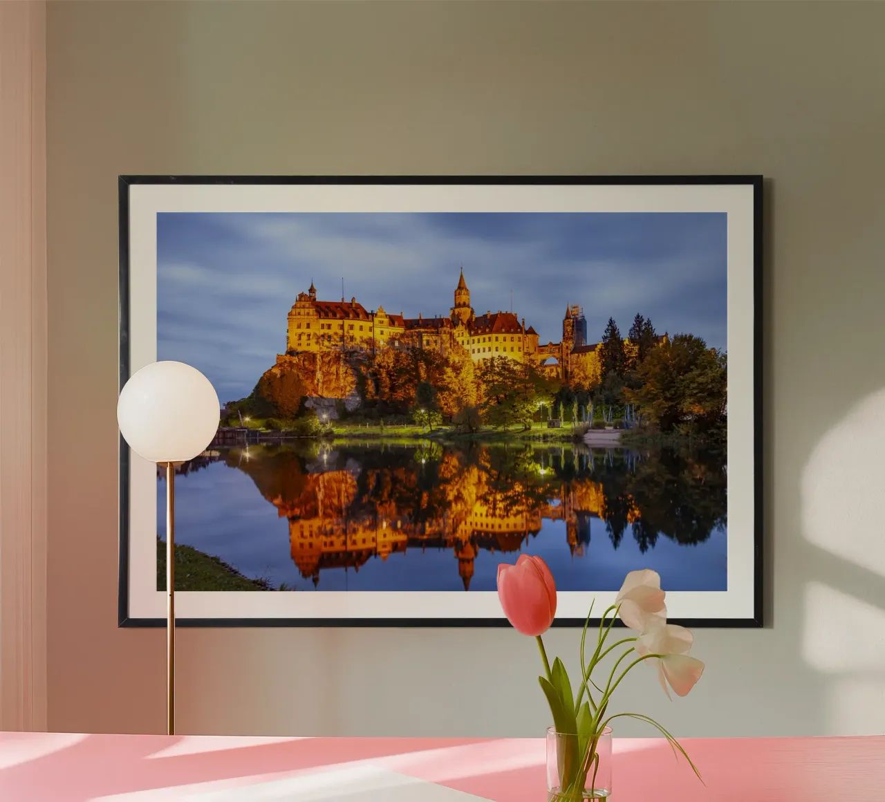 Schloss Sigmaringen carta hahnemühle da Reisefotografie - Bilder aus aller Welt