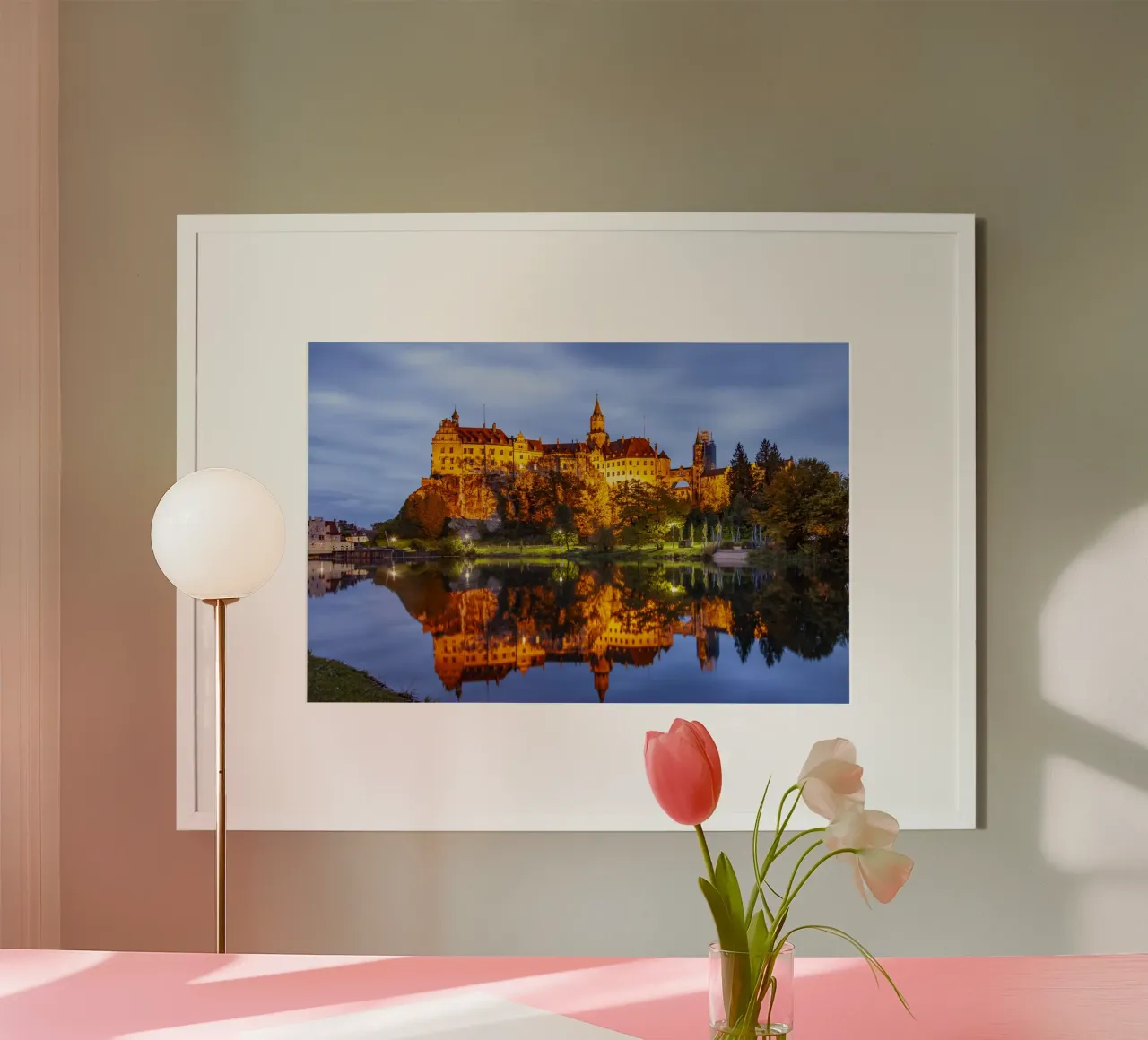 Schloss Sigmaringen carta hahnemühle da Reisefotografie - Bilder aus aller Welt