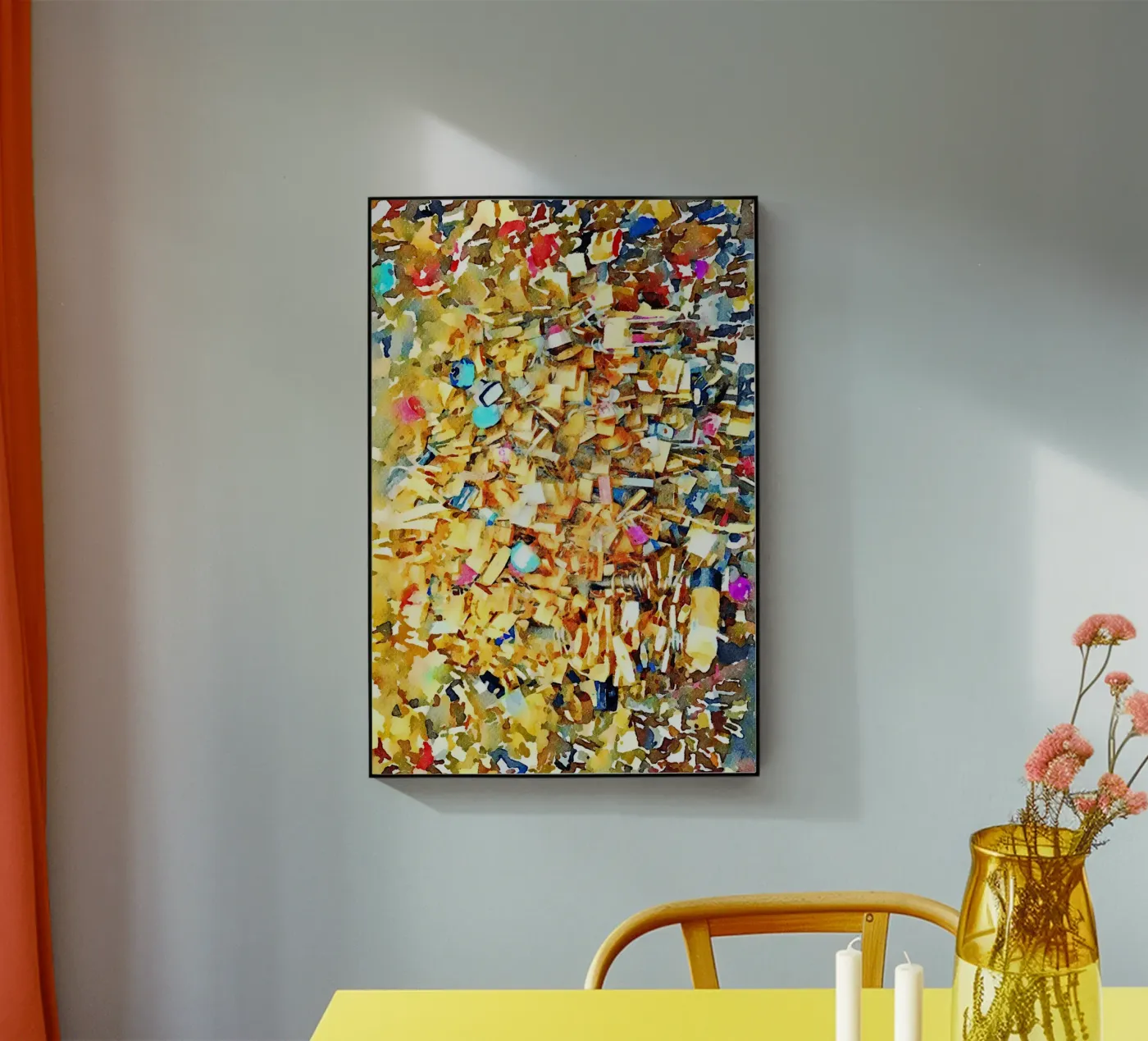 Liebe Vorhängeschlösser Acryl-Glas von Massimo Frascogna