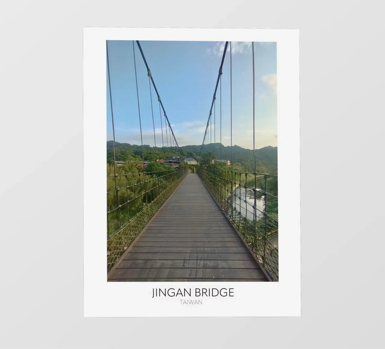 JINGAN BRIDGE, TAIWAN telo in pvc da Wonderland Photography